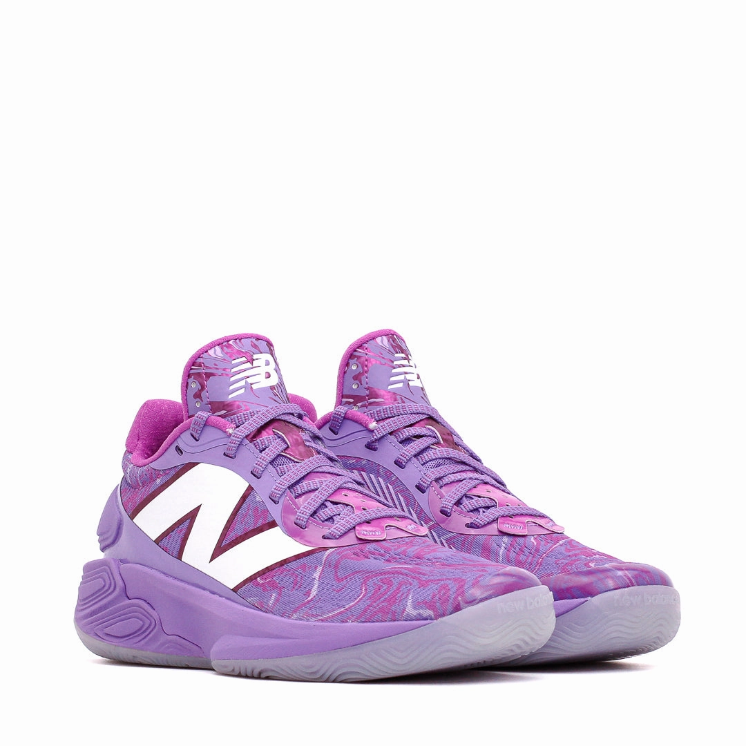 Cushioned Insole New Balance Basketball Men Two Way V5 Passion Fruit Lilac Glo BB2WYFS5