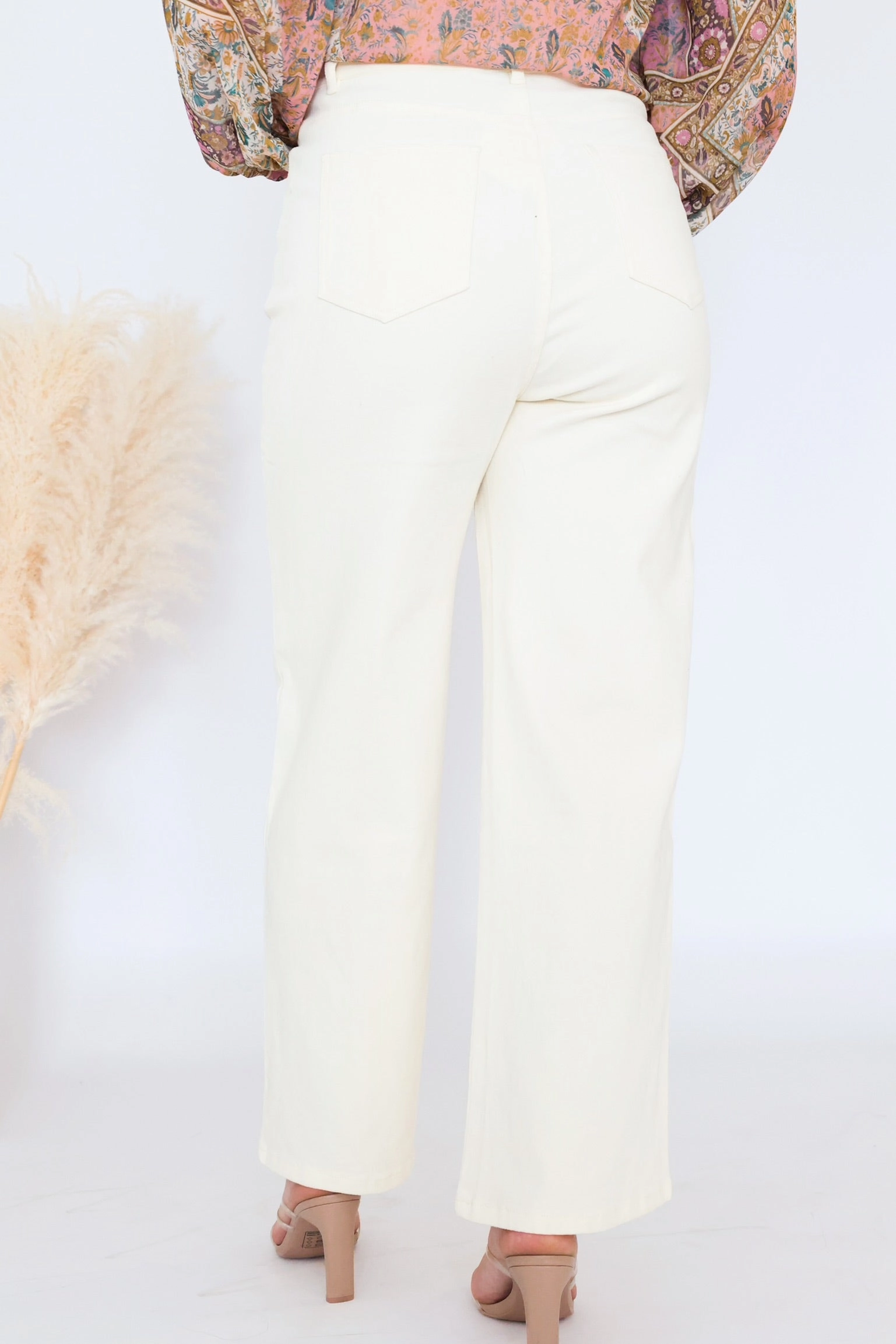 Anti Bacterial Treatment Non Tapered Leg Avalon Denim Pants