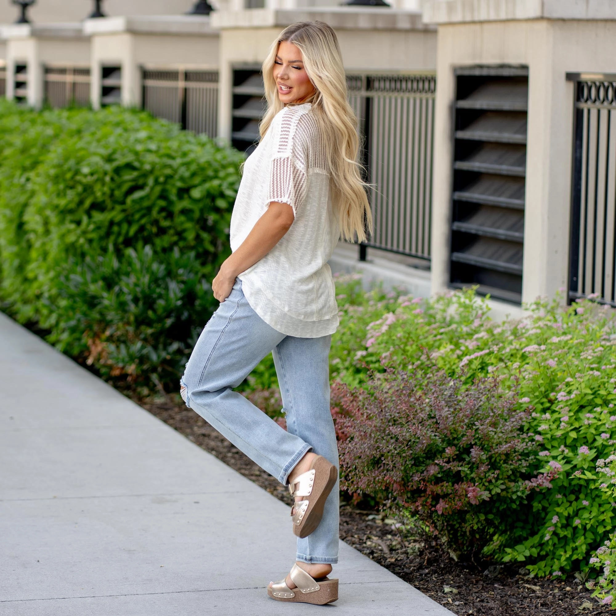 Dawn Patrol Mid Rise Boyfriend Regular & Plus Sizes Autumn Days Parent Style Bold