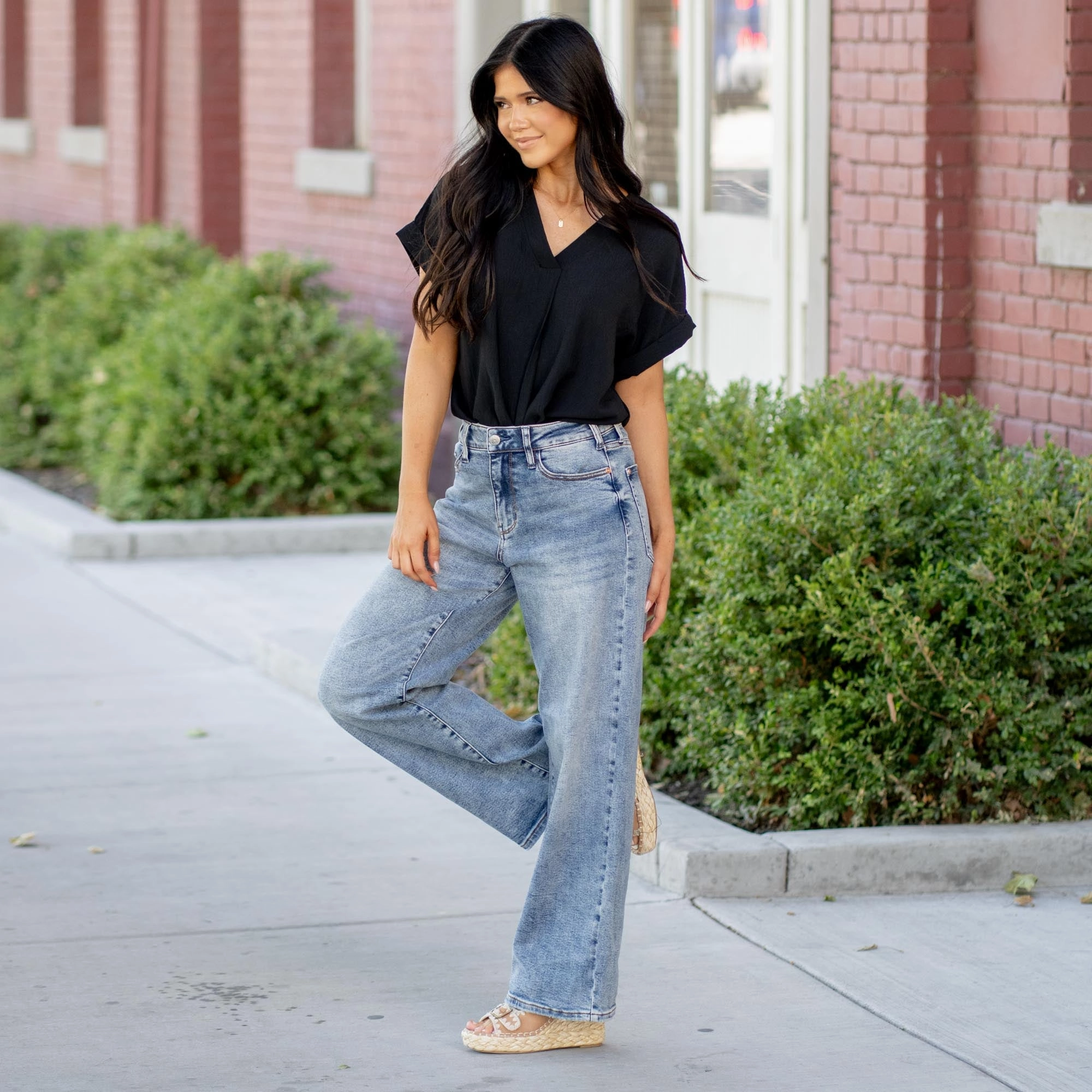 Everyday Gym Ready Wilhemina Whisper Wash High Rise Bootcut Regular & Plus Sizes