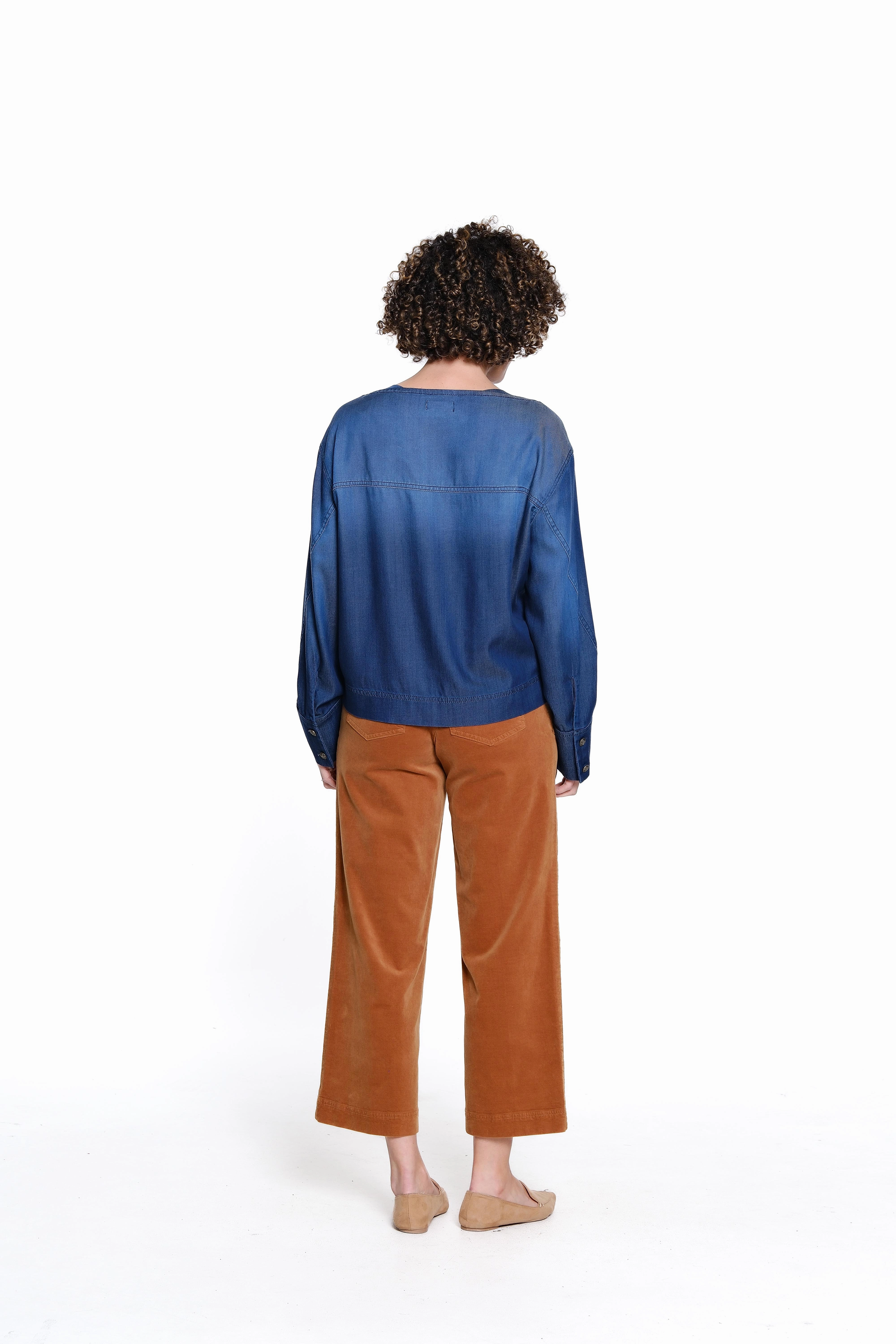 Quick Movement Wear Twill Crop Pant - Tobacco