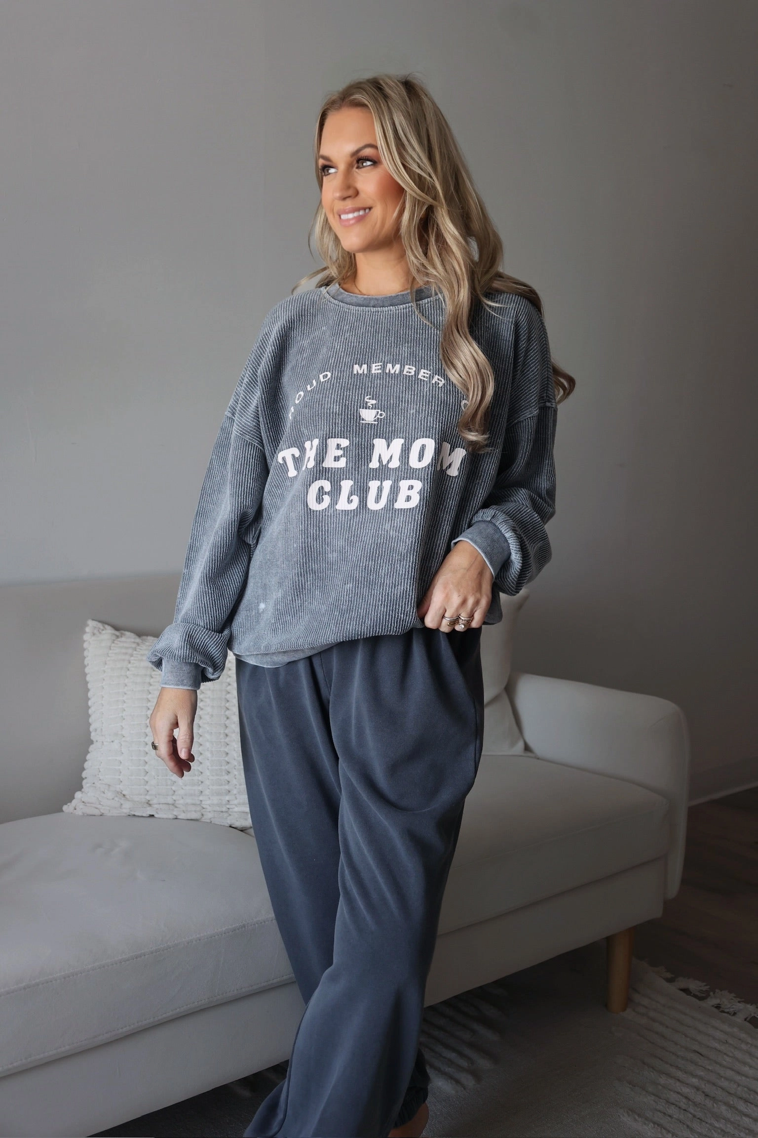 Warren Joggers Comfortable Layering Frayed hem