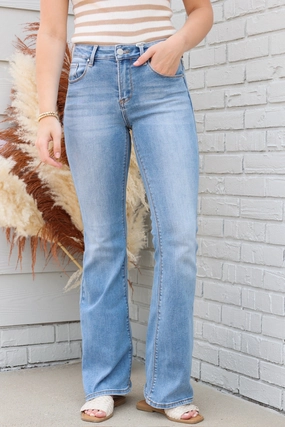Festival Outfit Everyday Saber Flare Jeans
