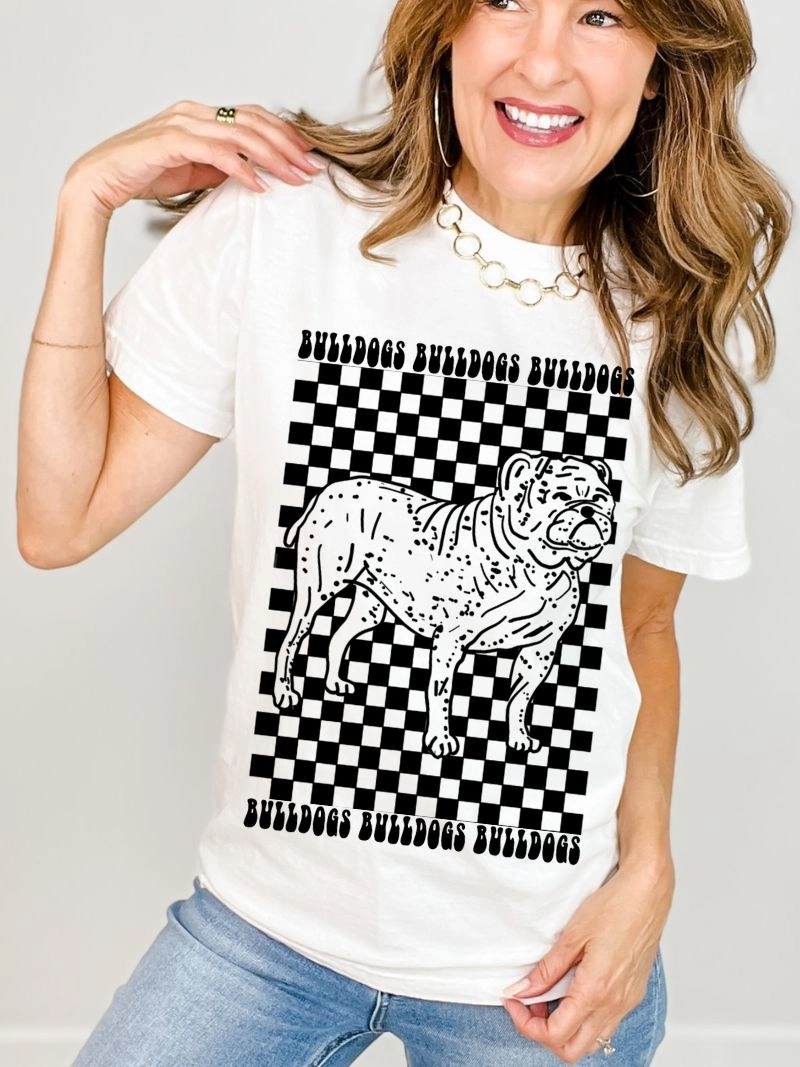 Checkmate, Game Day Custom Graphic tee Wind Resistant Fabric Soft Touch Texture
