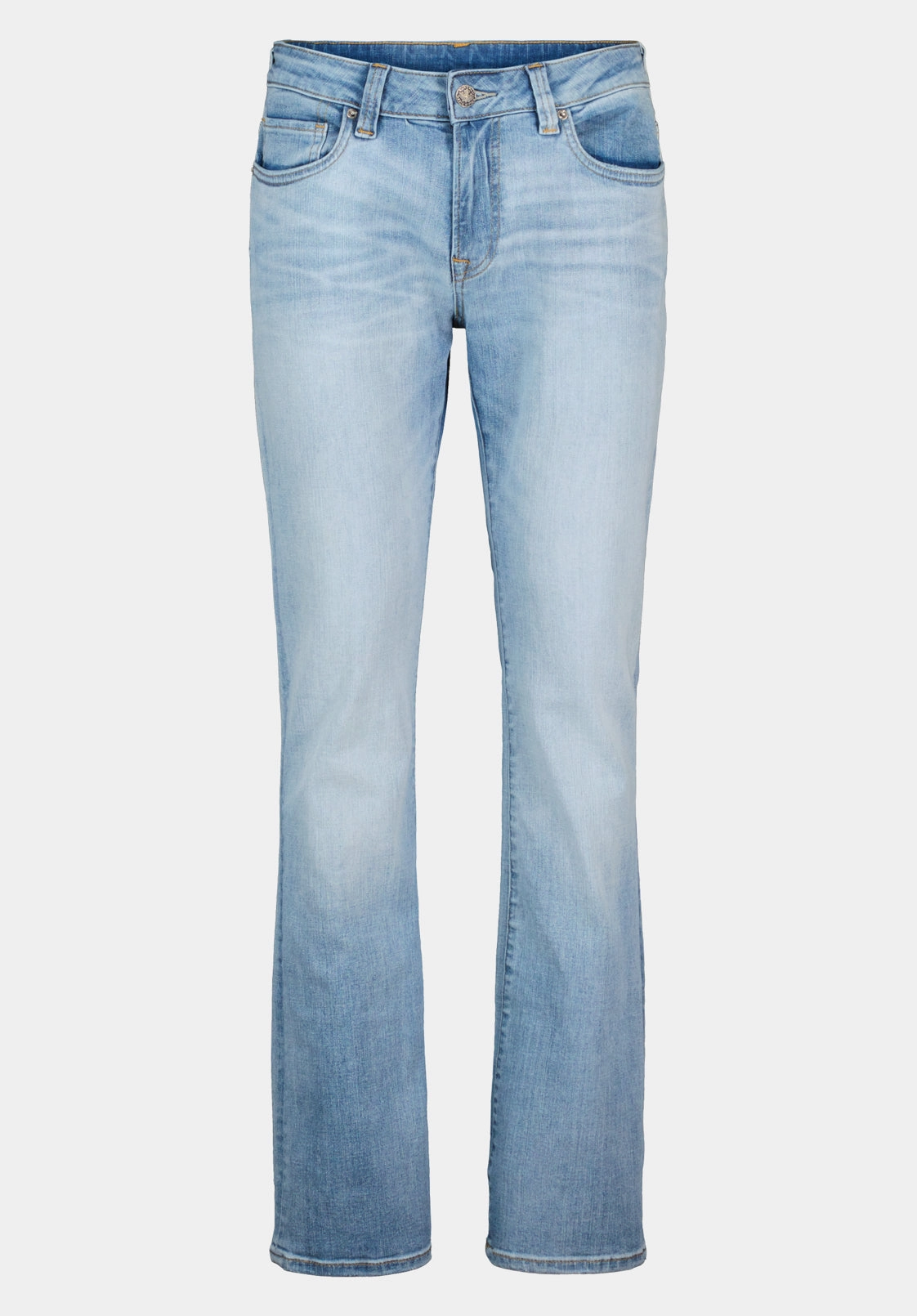 Autumn Days Outdoor Enthusiast Streetwear Fan Move With Ease Slim Boot King Men's Jeans in Crinkled Bleached Blue - BM22791