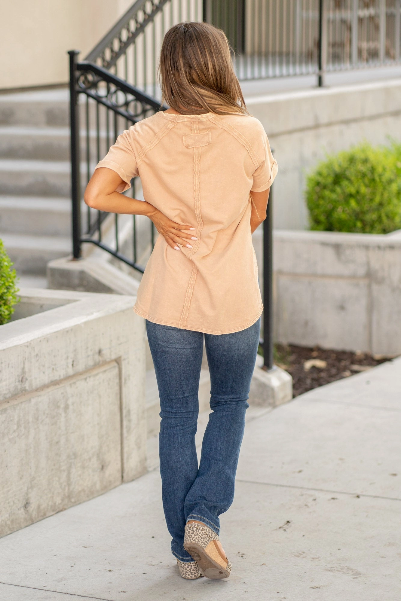 KanCan Brooklyn High Rise Skinny Bootcut Jeans Dark Blue Wash Stylish Cut