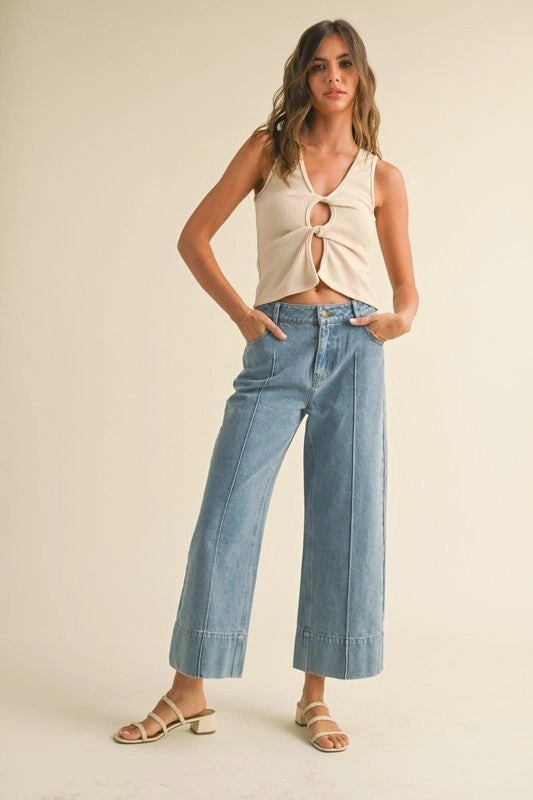 Jenny Wide Leg Jean Nature Lover Party Look