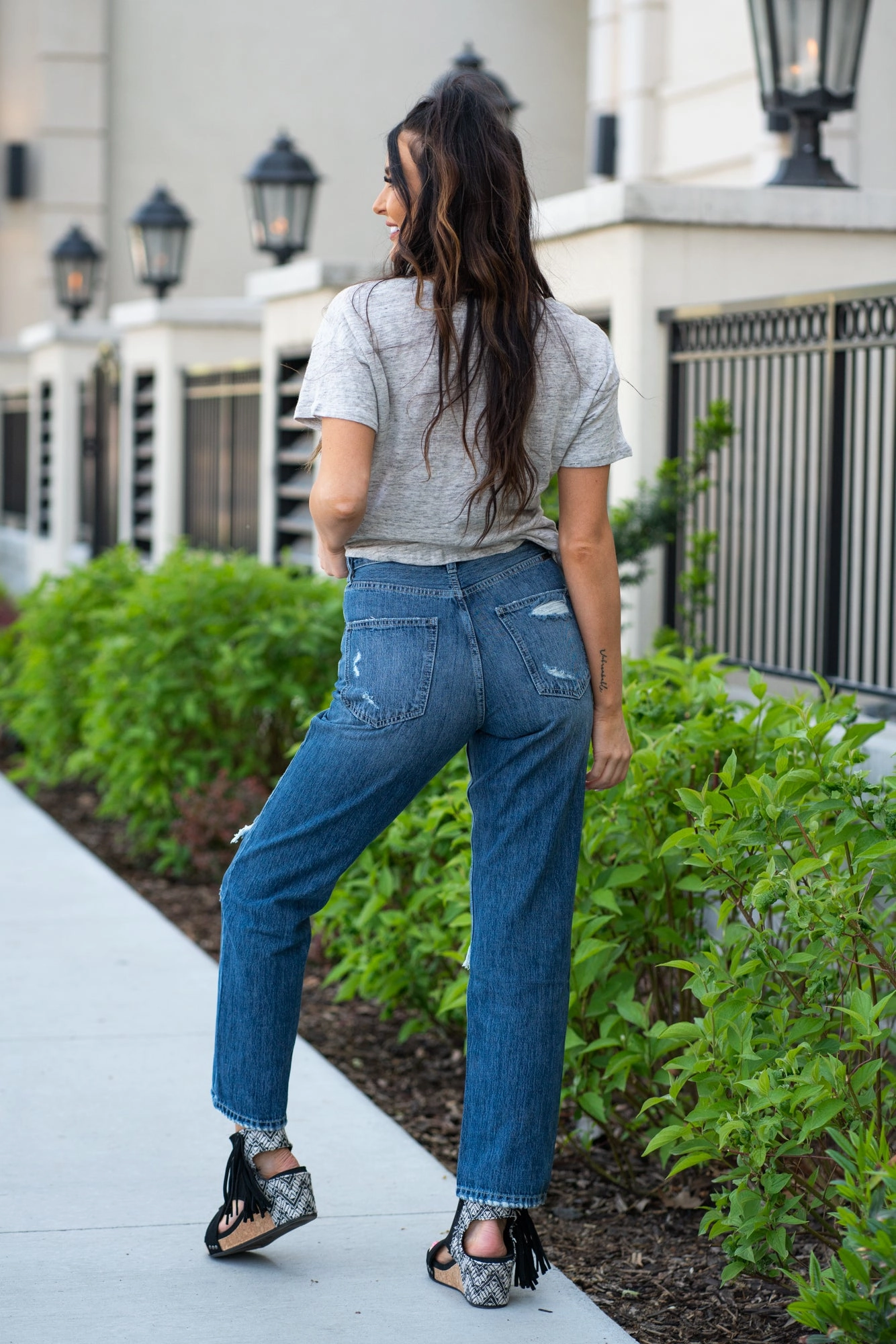 Cammie High Rise 90s Boyfriend Street Basics Grab And Go