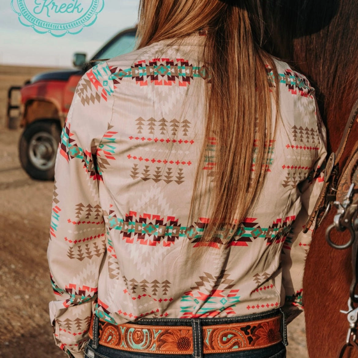 Lesson In Leavin' Top Non Iron Fabric SustainableBlend