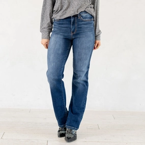 Casual Element Wanderlust High Rise Straight Leg Regular & Plus Sizes