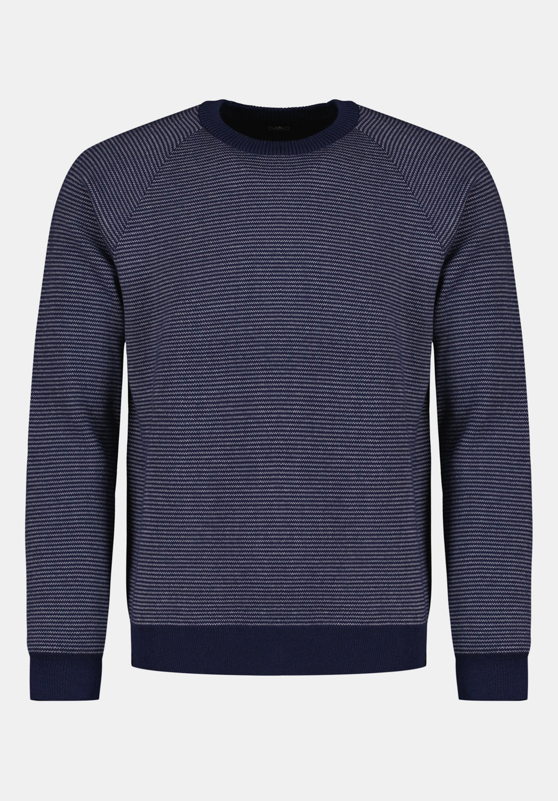 Chic Comfort Odor Control Technology Watford Men's Crew Neck Sweater, Whale - BM24684