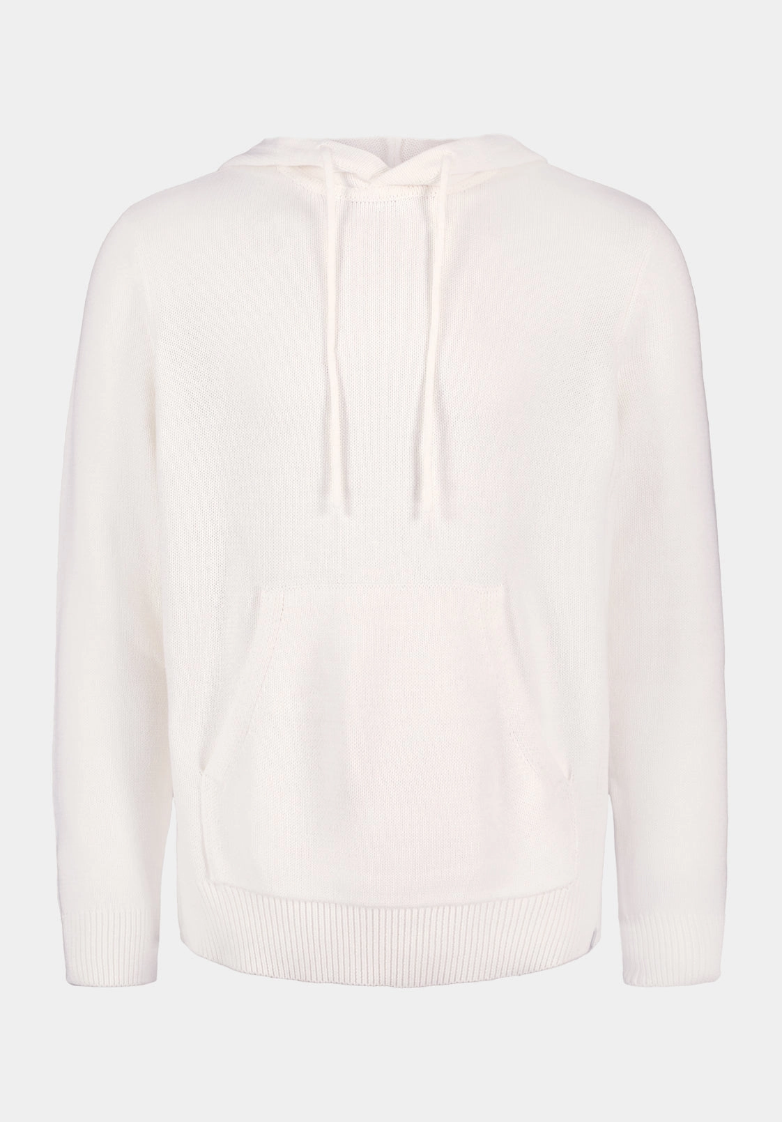 Outdoor Flex Wilbur Men's Knit Hoodie with Kangaroo Pocket, Milk - BM24700