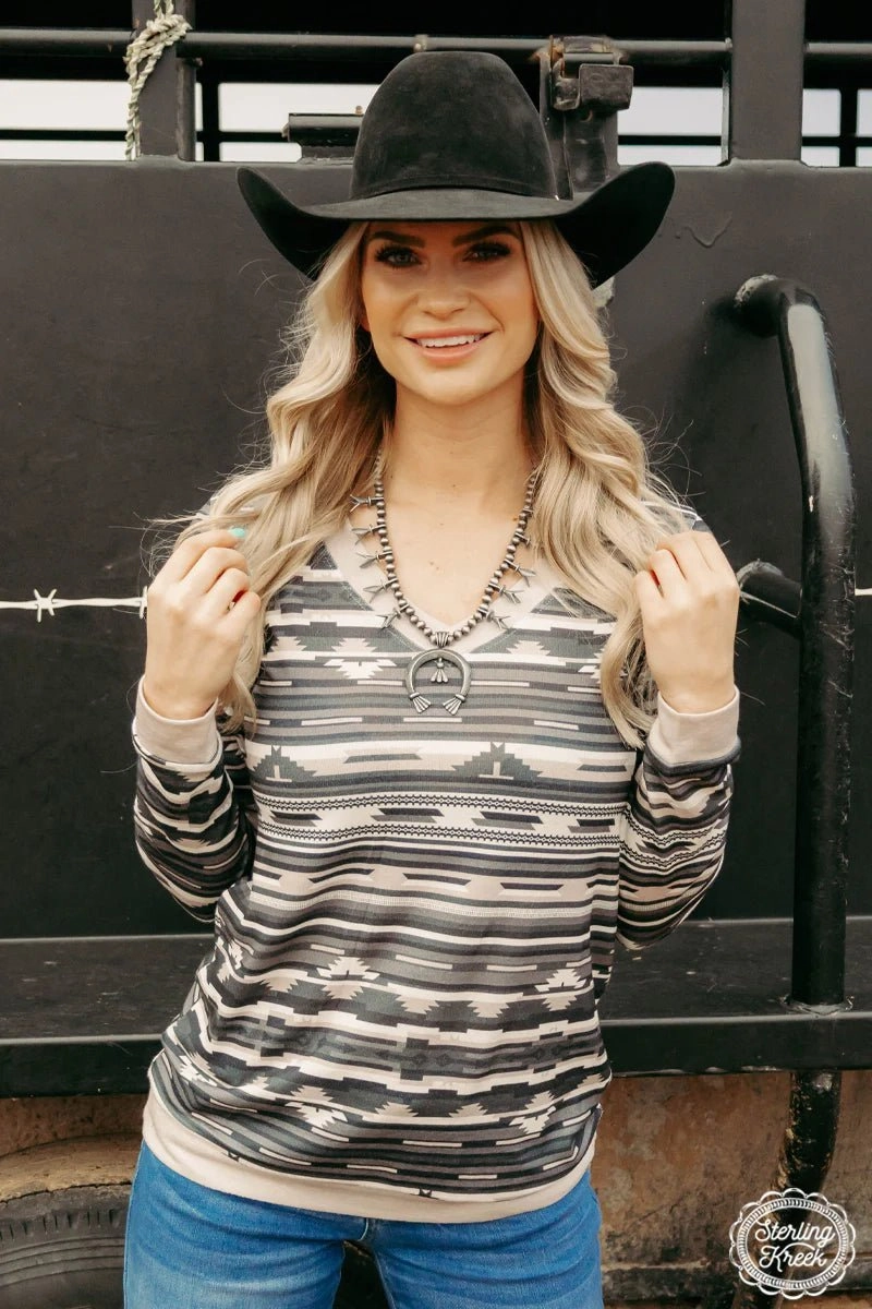 SlubTexture Comfortable Wear Wind River Top