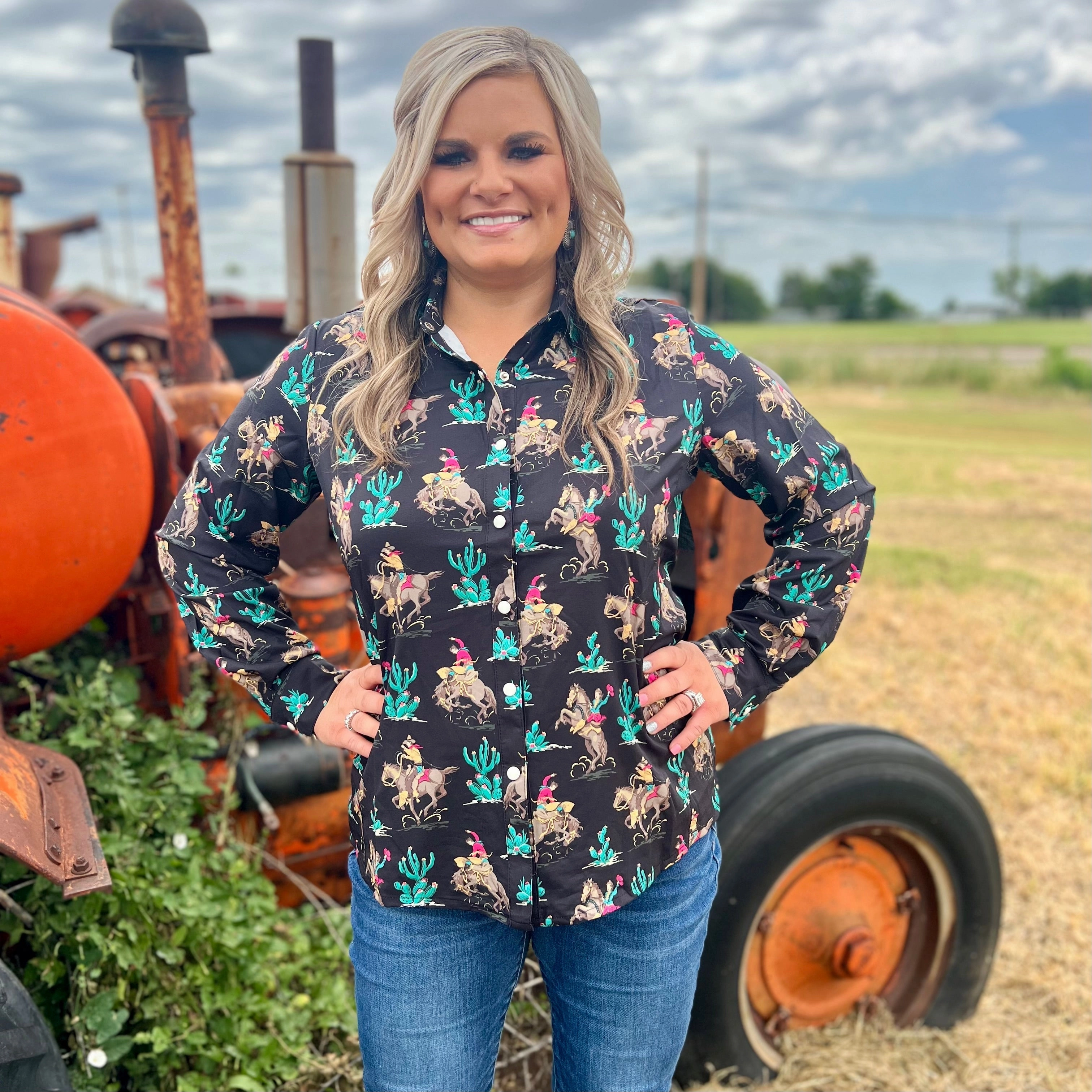 PLUS Western Grit Top Soft Brushed Finish Versatile Layering Piece