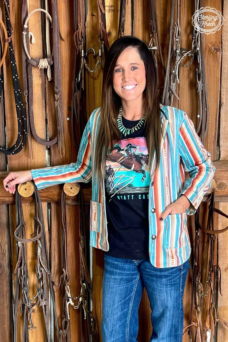 PLUS Wishin' Wyatt Luck Tee Neutral Tone Stitching