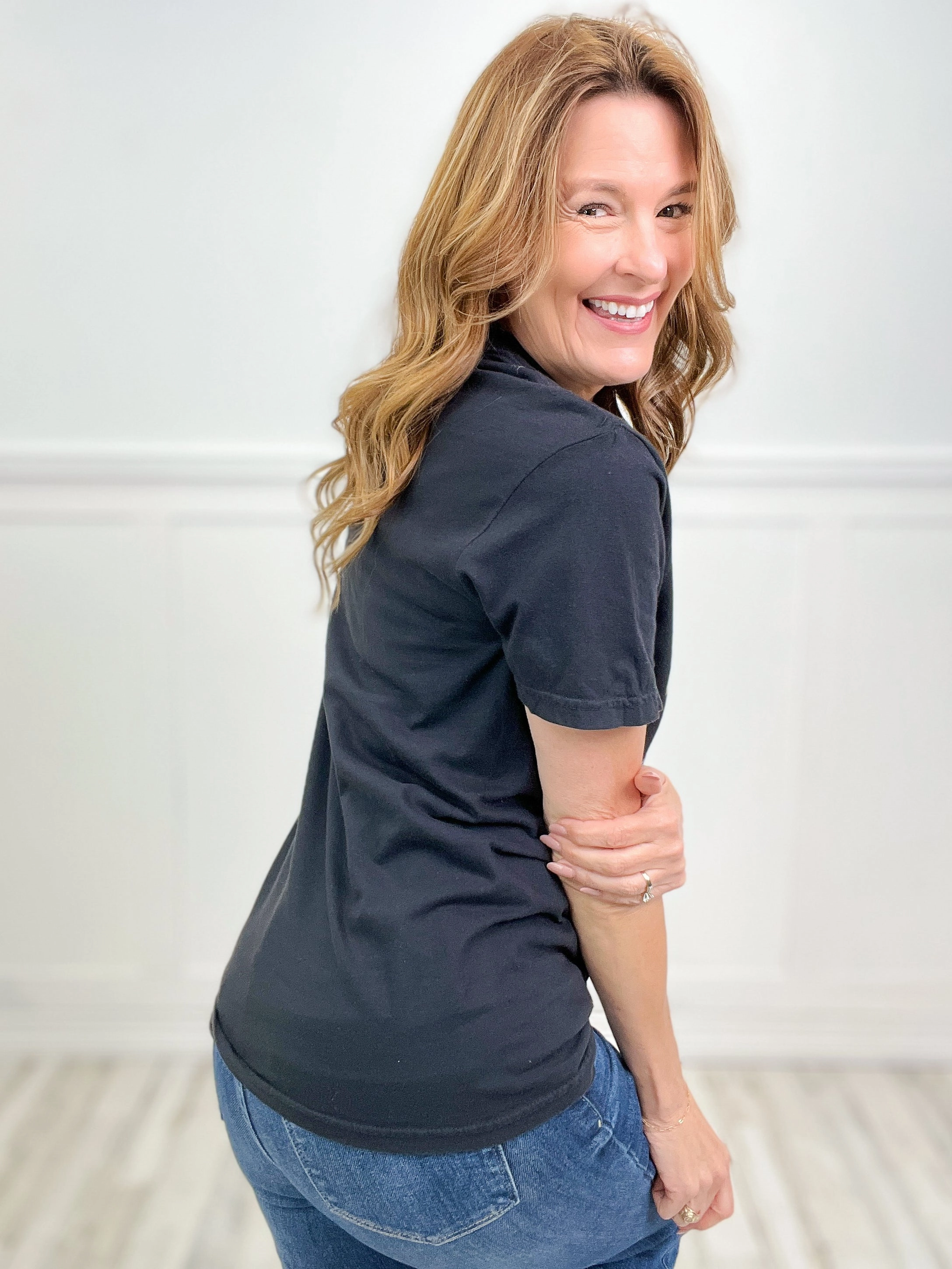 WTF Wine Turkey Family Graphic Tee FadeResistant Coating