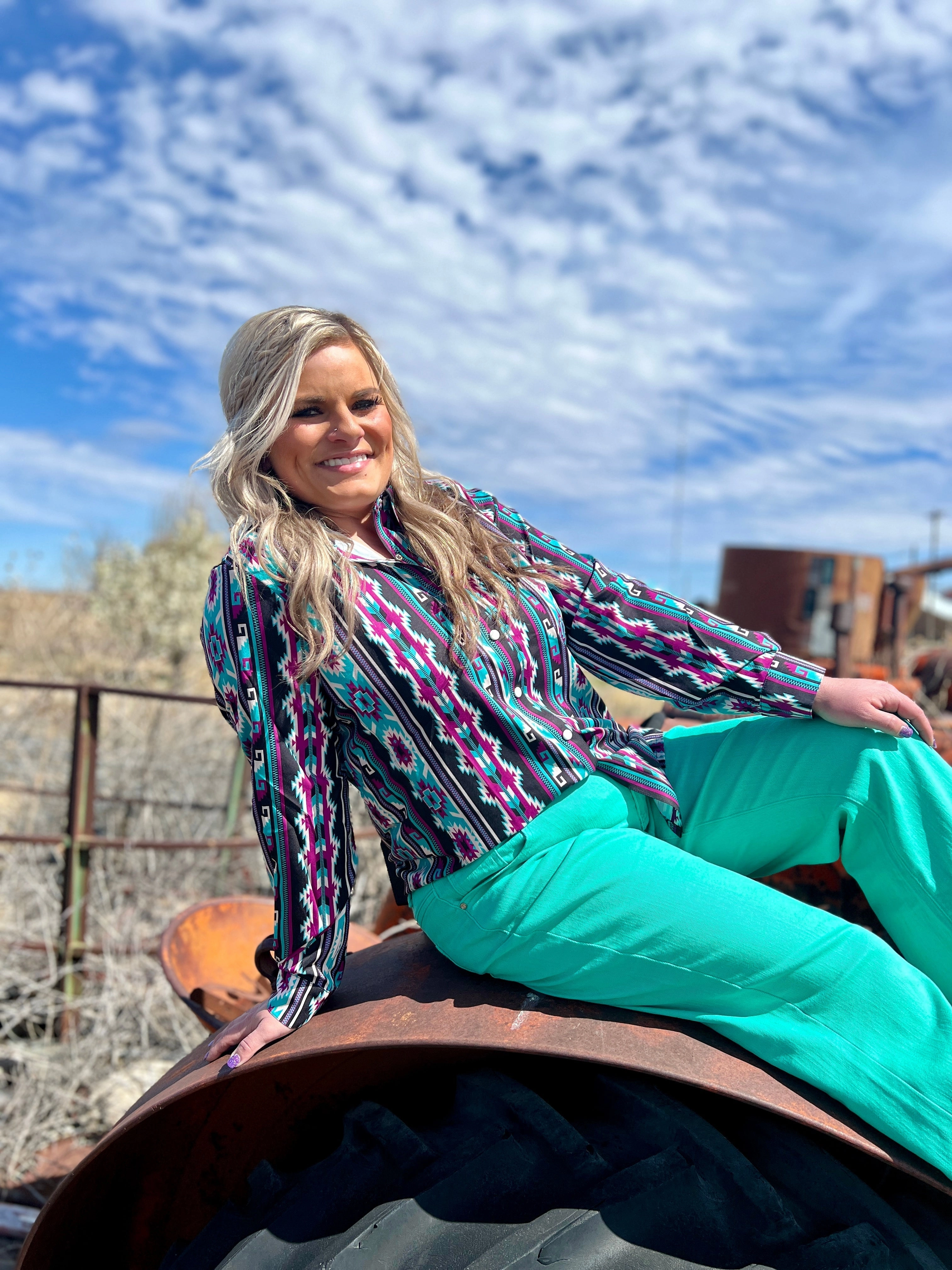 Plus Southern Soul Top PlushLining