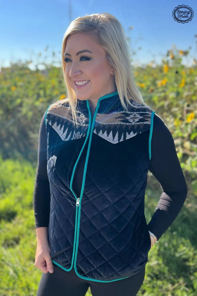 Stretch Waistband Design Zip Me Up Vest